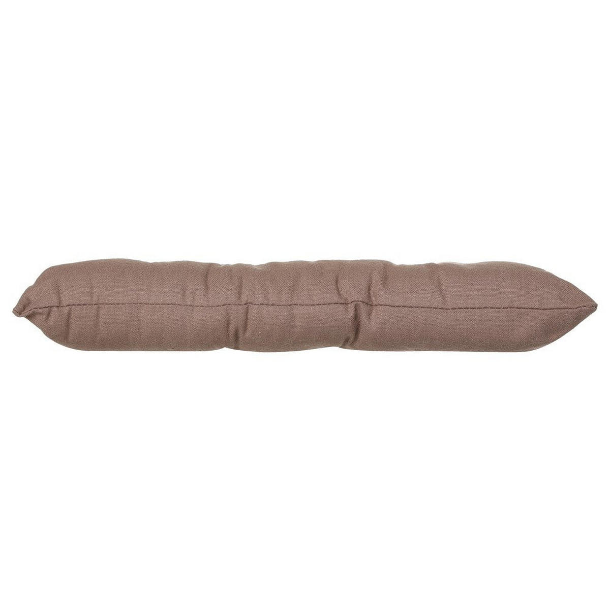 STUHLKISSEN Ziersteppung taupe quadratisch - Taupe, Naturmaterialien (5.5cm) - Atmosphera Createur d´interieur