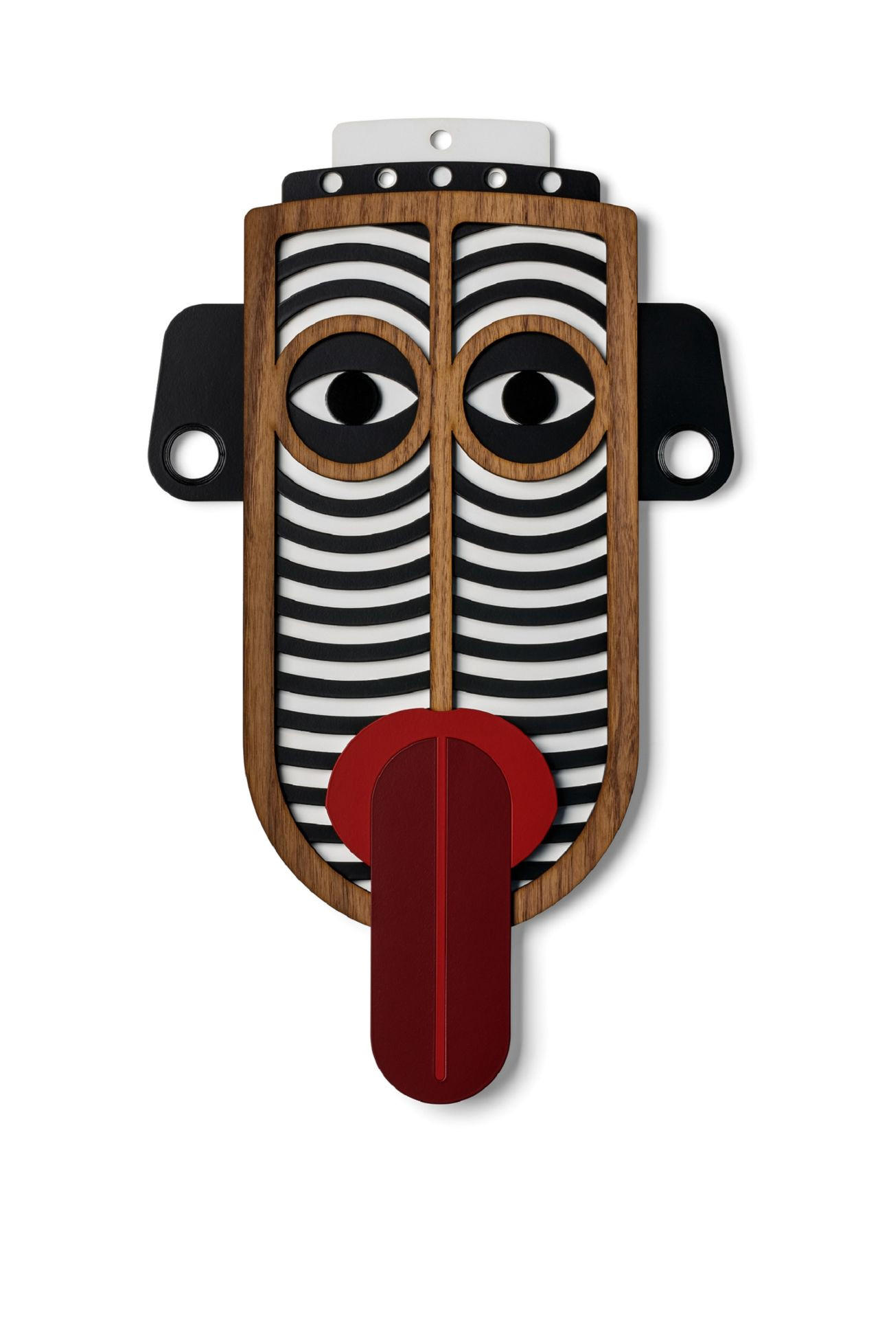 Kunstloft Wanddeko Rot 31x56x1 cm