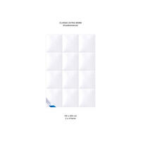 WINTERBETTDECKE KLASSIK Entendaunen extra warm - Weiß, Naturmaterialien/Textil (135/200cm) - Böhmerwald