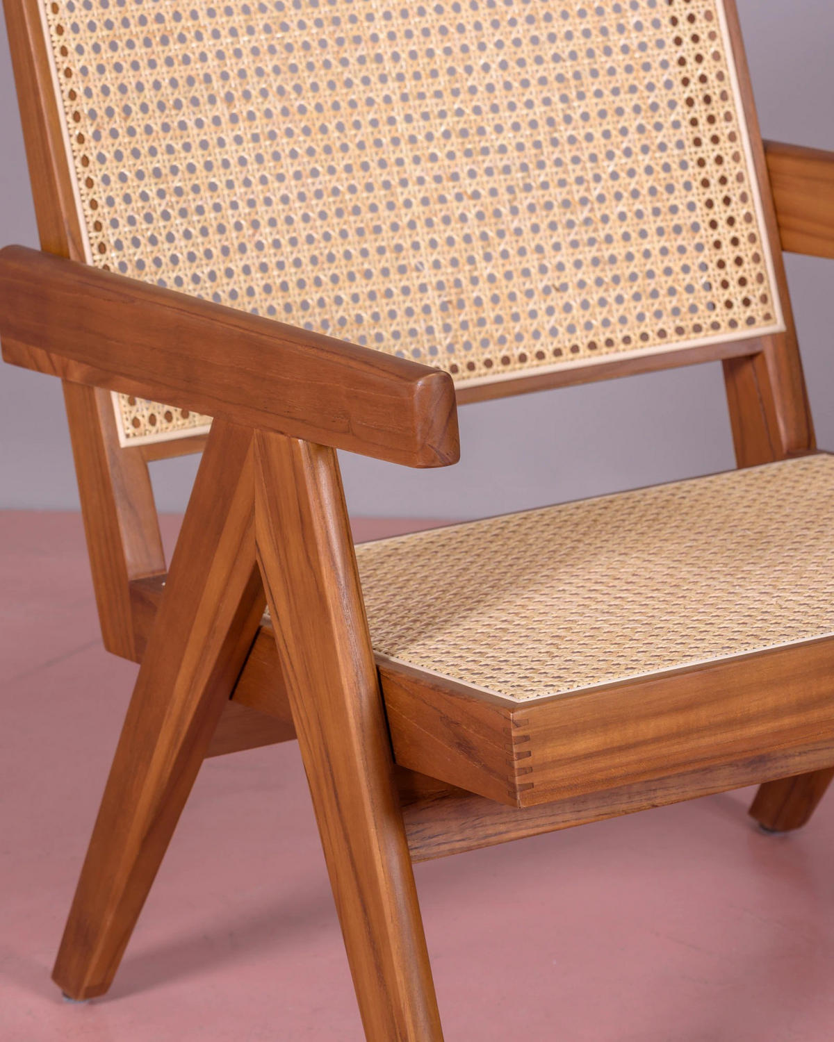 SESSEL Teakfarben - Teakfarben, Holz (59/70/58cm) - Nest Dream