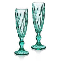 WEINGLAS-SET Elise Grün 15/22/21 cm Glas - Grün, Glas (0.18L) - Mondex