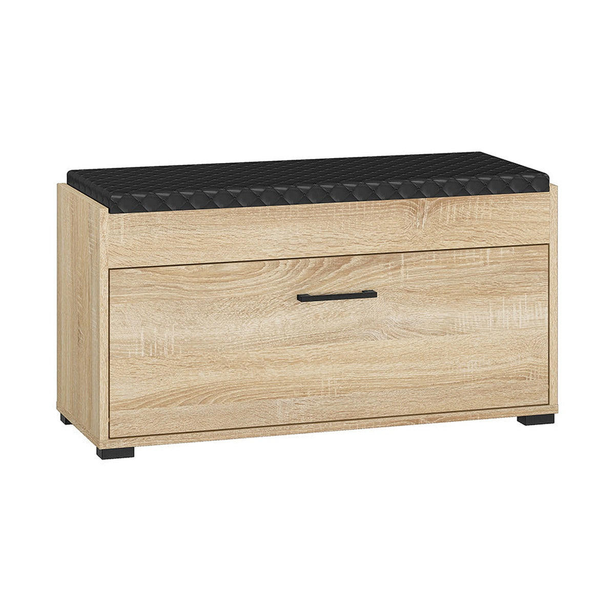 hi-markt Schuhschrank Sonoma Eiche 90x48x34 cm