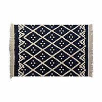 TEPPICH Beige Marineblau 120 x 180 x 0,7 cm - Multicolor, Textil (120/180cm) - DKD Home Decor