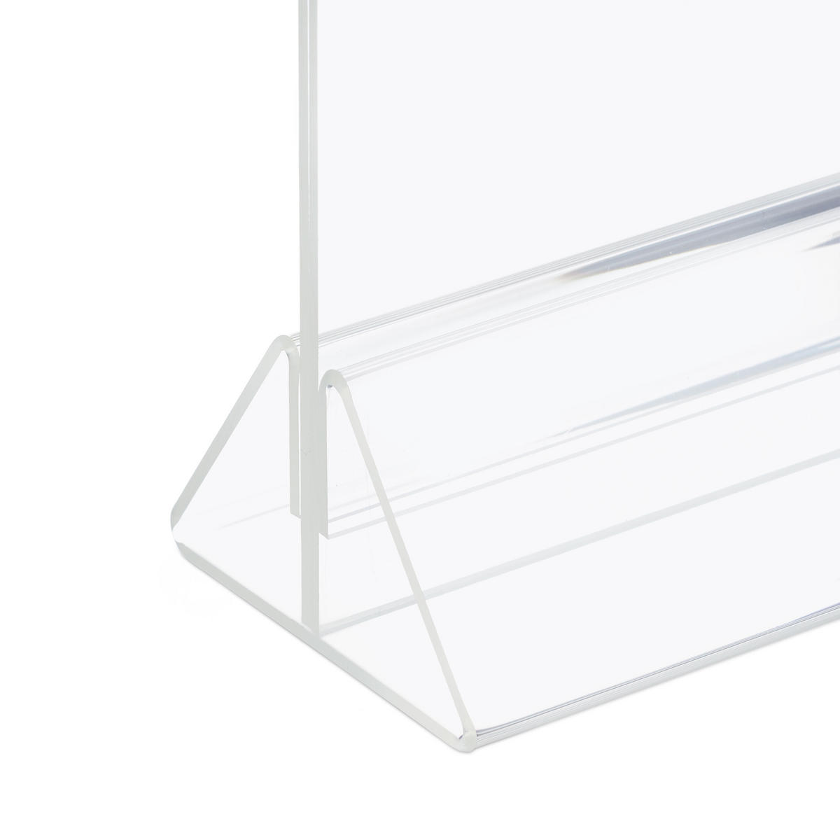 6XNAMIZNI okvir - prozorna, umetna masa (11/19/6cm) - Relaxdays