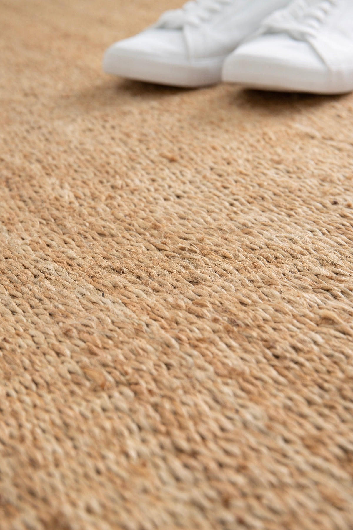 TEPPICH wendbar Jute hochwertig beige - Beige, Naturmaterialien (120/170cm) - AFK Living