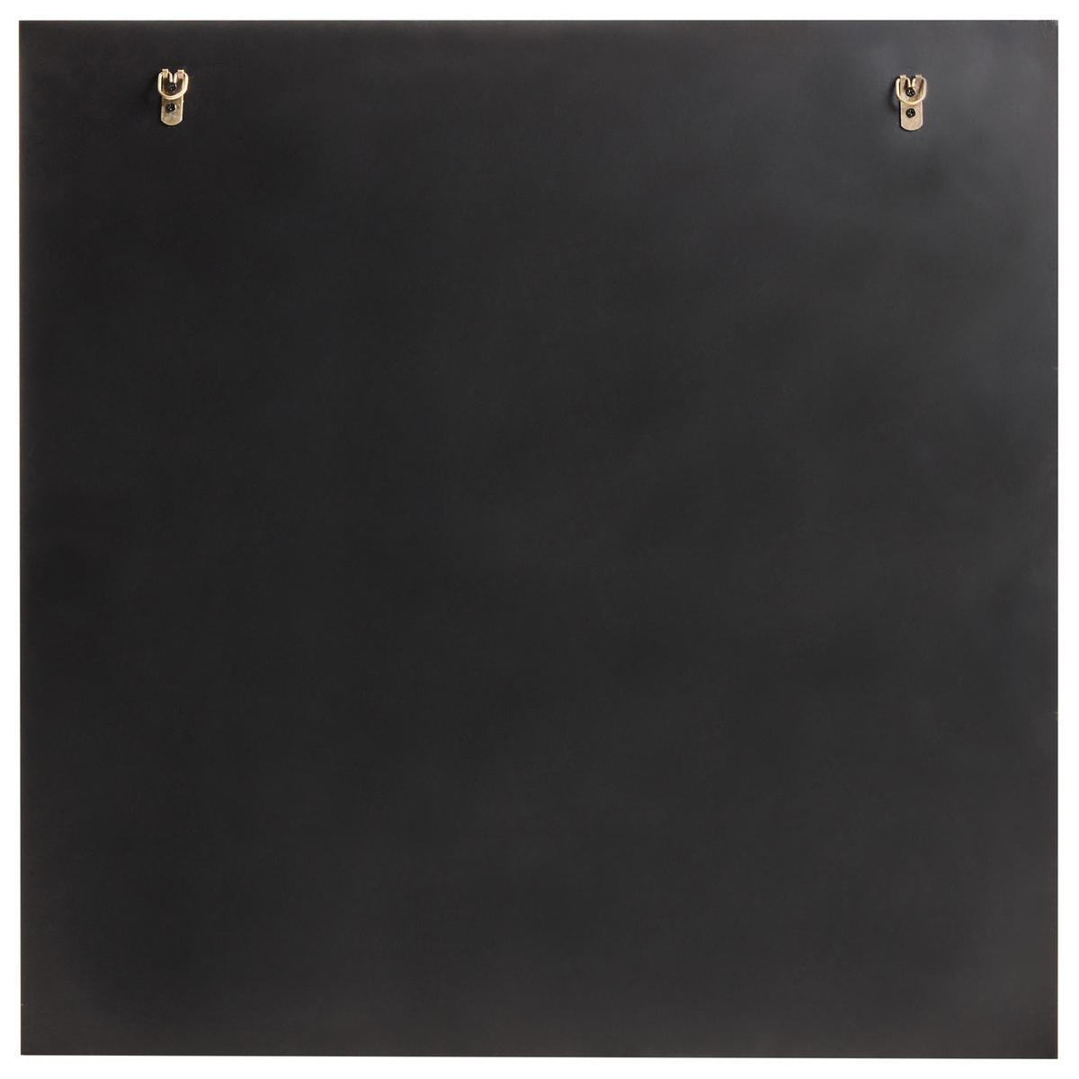 WANDSPIEGEL 80/80 cm Silber Ancemont - Silberfarben, Glas (80/80/2cm) - Beliani