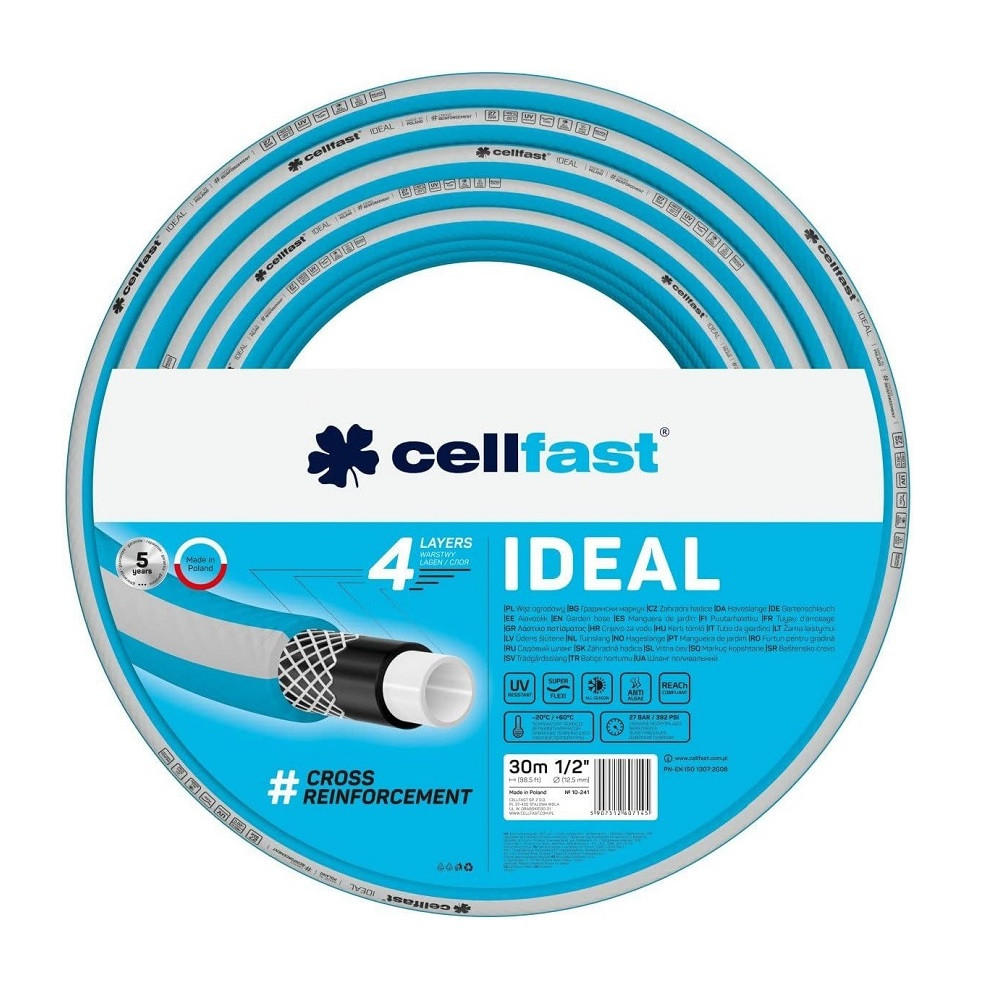 Cellfast Gartenschlauch Transparent 3000 cm