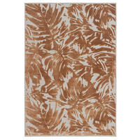TEPPICH modern Wohn-/Schlafzimmer FOLIAGE Orange 160 x 230 cm - Orange, Textil (160/230cm) - Novatrend