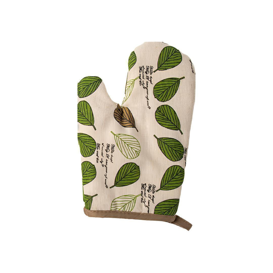 OFENHANDSCHUHE - 25 x 14 cm - Beige - 2 Stück - Beige, Textil (25/14cm)