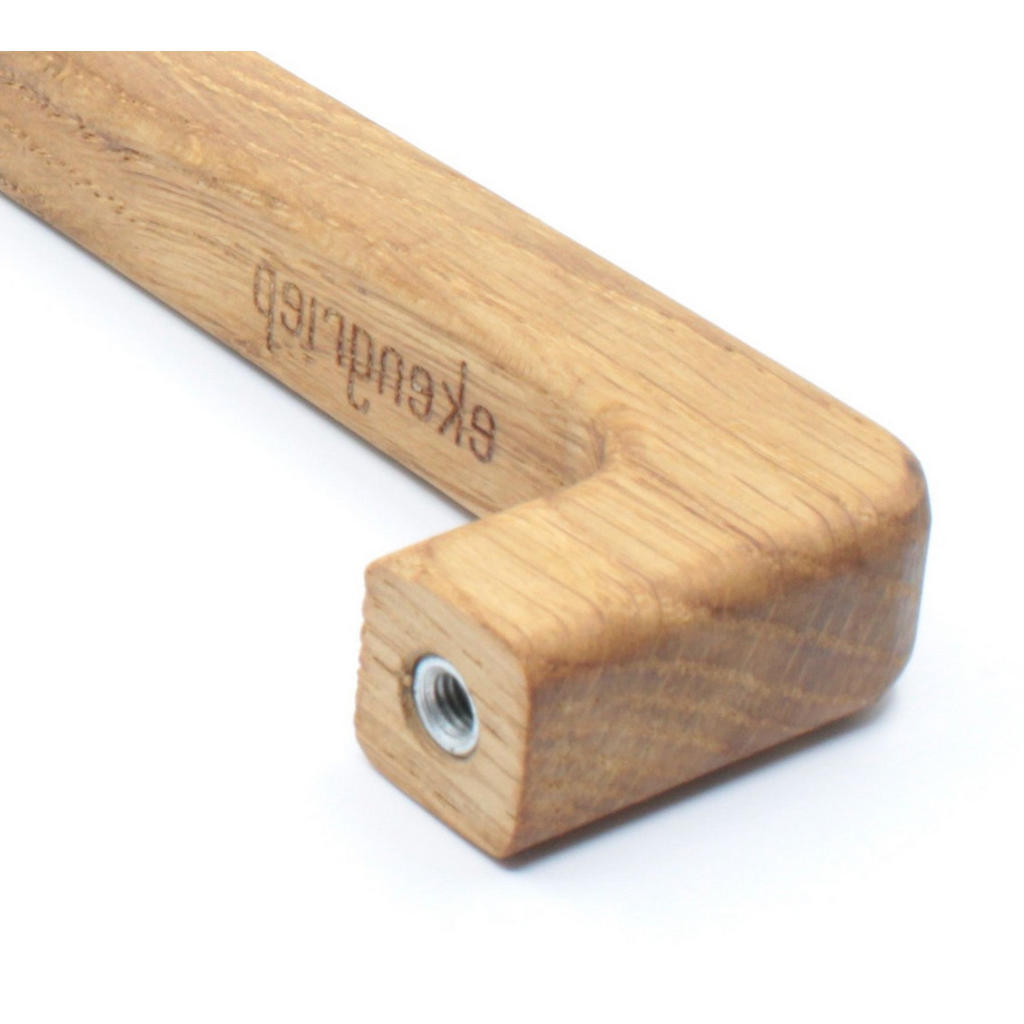 Thumbnail - Möbelgriff, Grau, Holz, 1.4x3.5x56.4 cm, Schlafzimmer, Kleiderschränke, Schrankzubehör