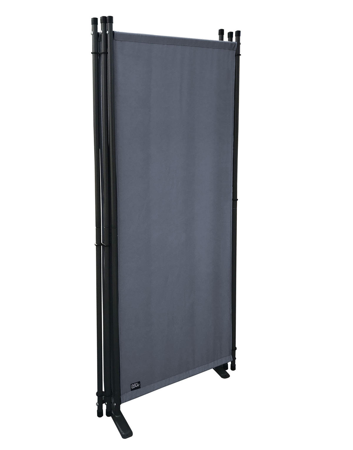 PARAVENT 4-tlg. 220x165 cm Grau - Grau, Metall (220/165cm) - QUICK STAR