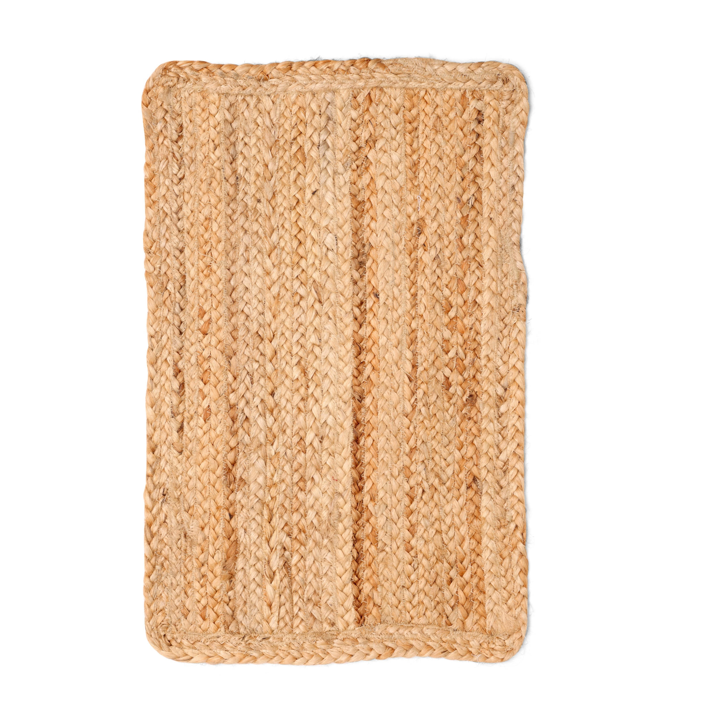 JUTETEPPICH Nitin natur 60/40 cm - Naturfarben, Naturmaterialien (40/60cm) - My-Rug
