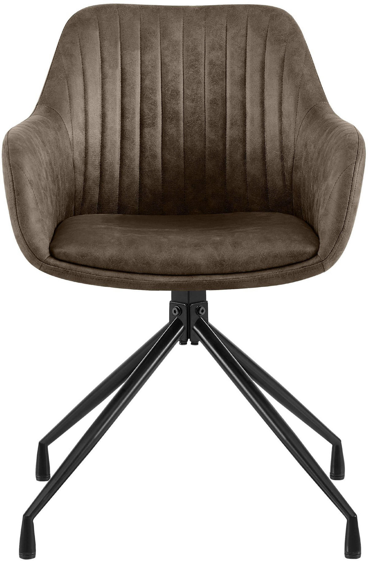 ESSZIMMERSTUHL Welby 58x58x81 cm grau - Grau, Textil (58/81/58cm) - furnicato