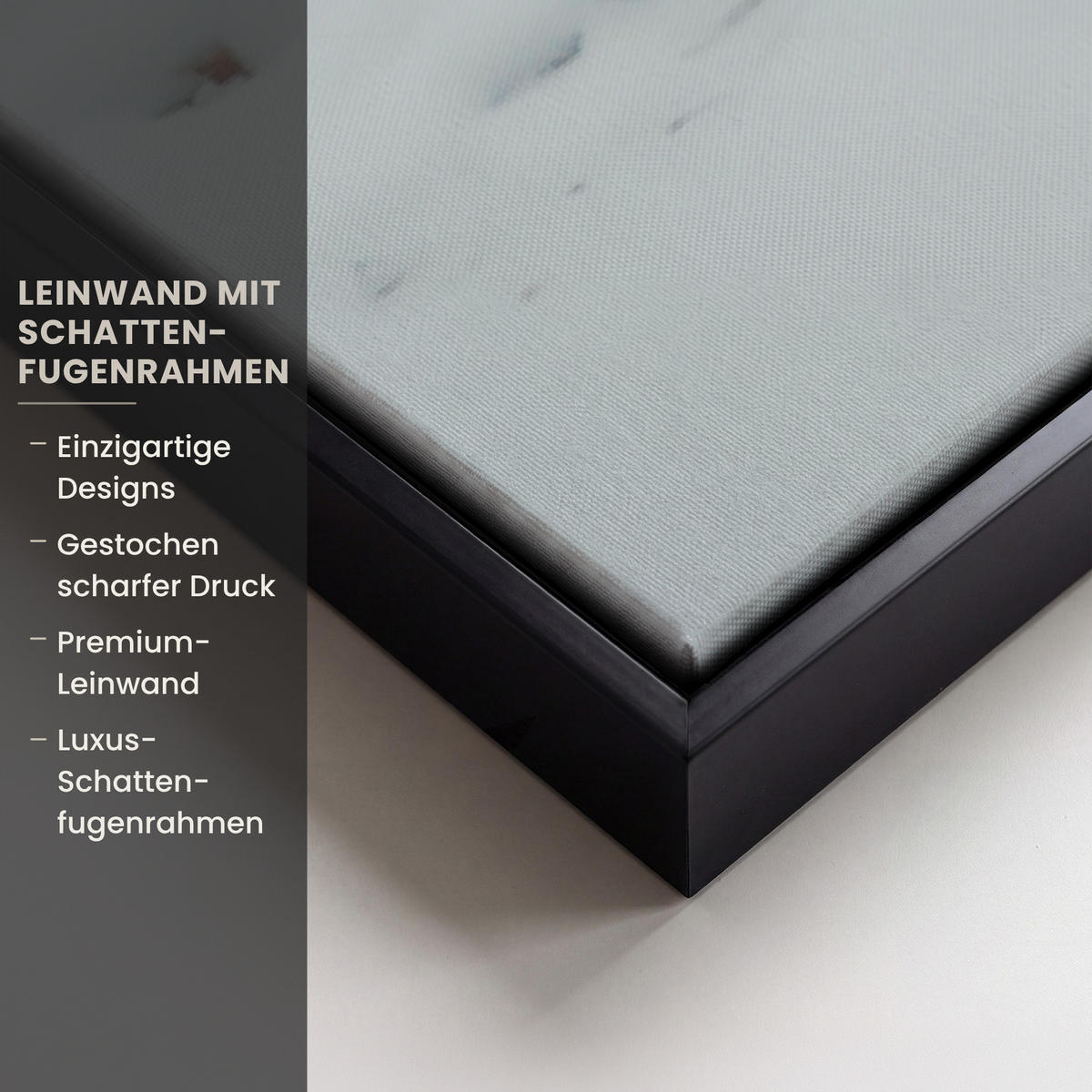 LEINWAND Bilder mit Rahmen - Auto - Rot - Geschenke - Winter - Schnee - Weihnachten - 120x80 - Rot, Textil (120/80cm) - MuchoWow