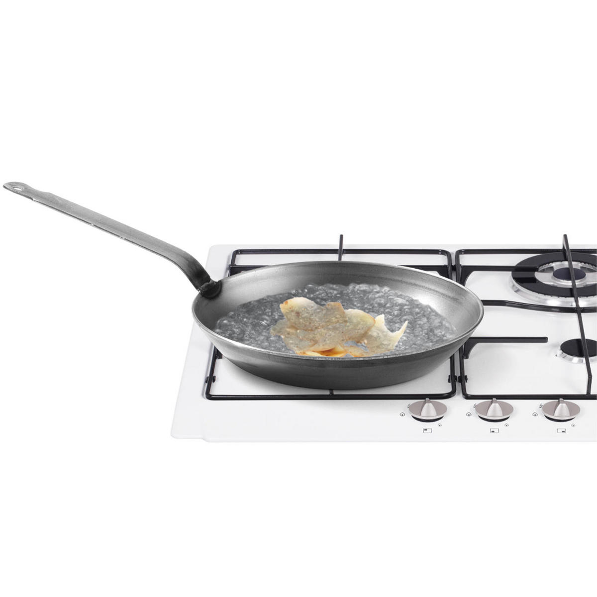 PFANNE 3441841 - Silberfarben, Metall (25/30/25cm) - Hendi