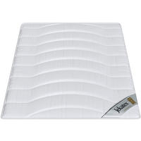 MONOBETTDECKE Kamelhaar 200x200cm - Weiß, Textil (200/200cm) - JEKATEX