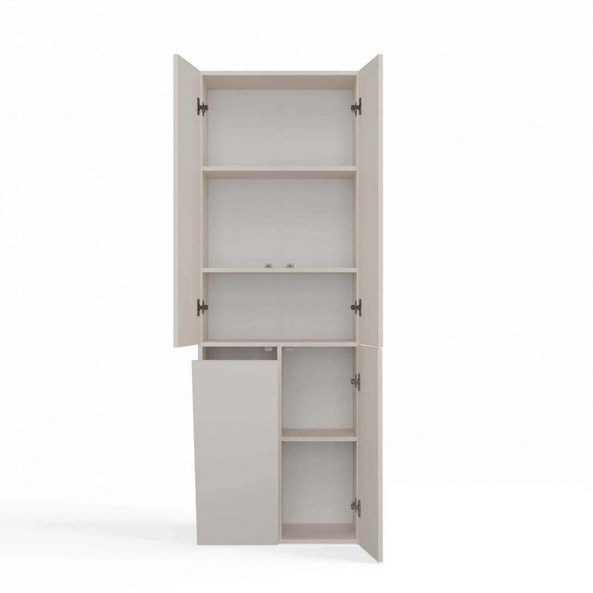 KOUZELNA SKŘÍŇKA Kaschmir 60/174/30 - kašmírová, kompozitní dřevo (60/174/30cm) - RAUMHIRSCH FURNITURE