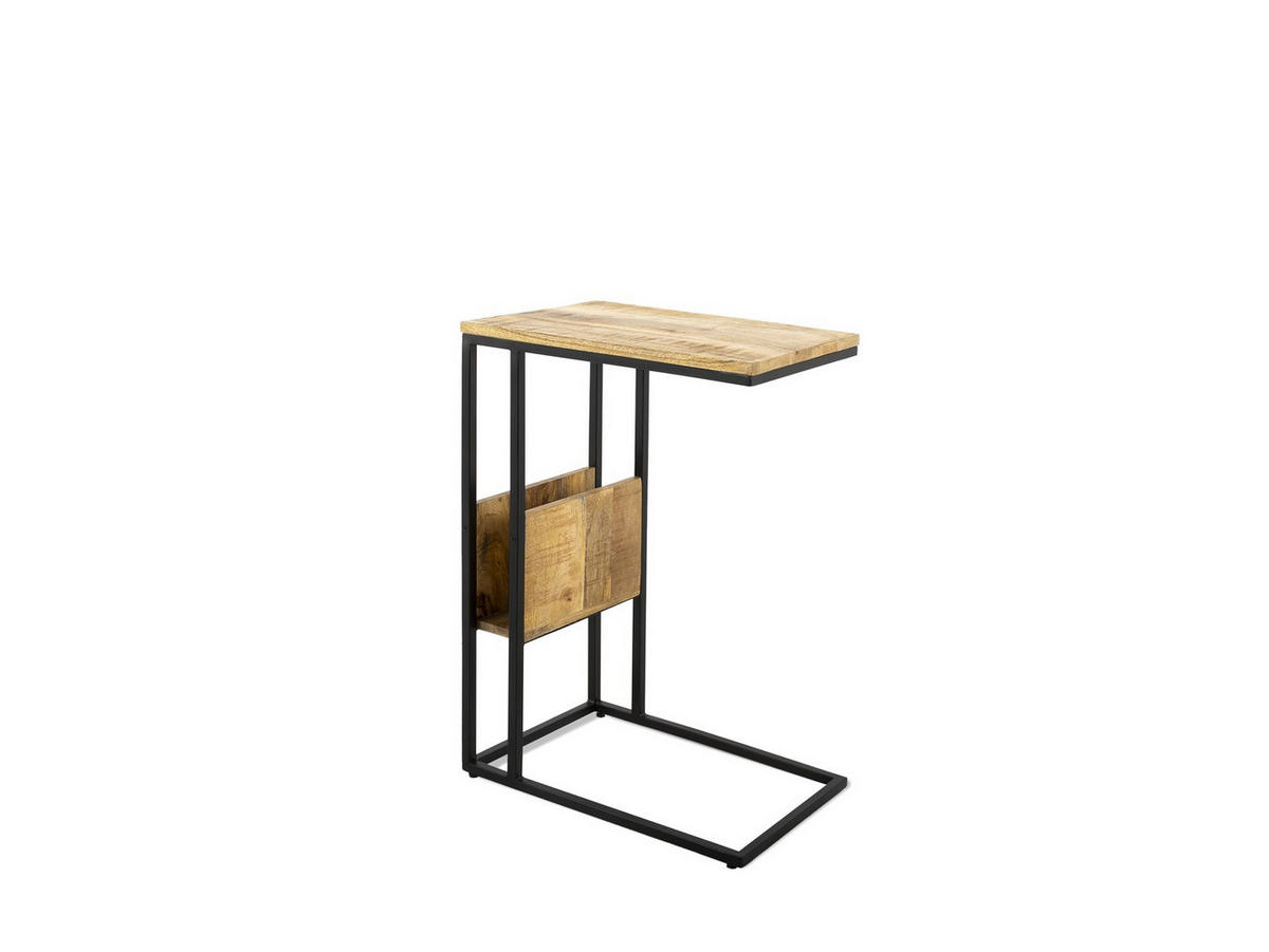 BEISTELLTISCH Rek Mangoholz 45 cm / 29 cm Natur - Naturfarben, Holz (29/45/69cm) - Villa Möbel