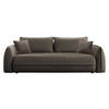 SCHLAFSOFA Moho - Schwarz/Braun, Holz/Kunststoff (250/94/109cm) - MIRJAN24