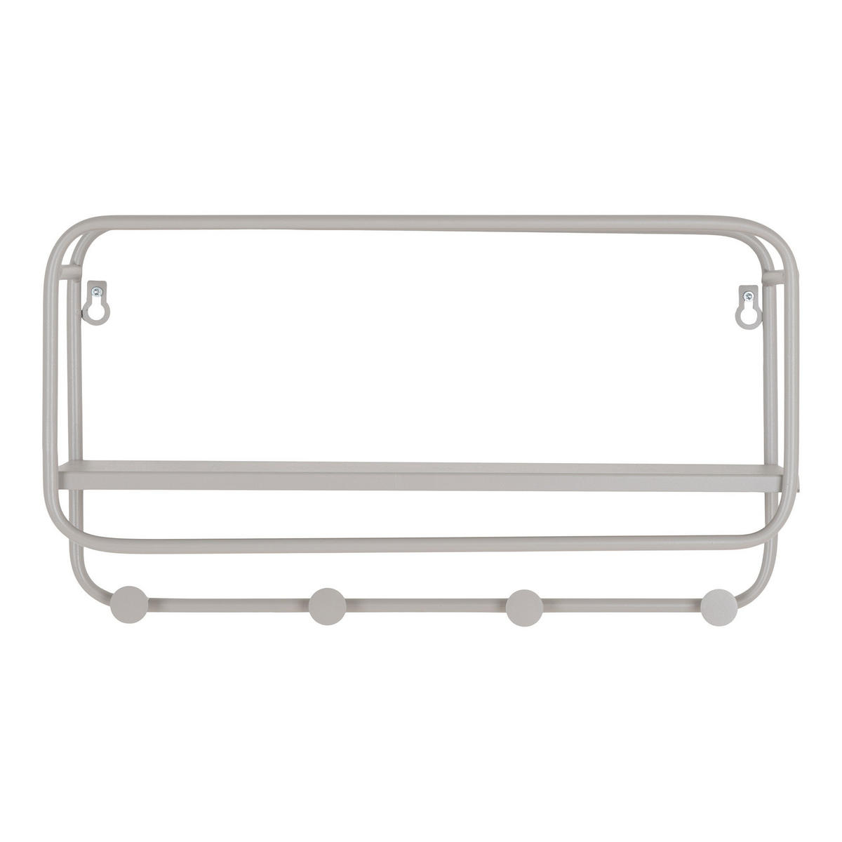 HUTREGAL Feira Stahl Grau - Grau, Metall (45/25/15cm) - tinkaro