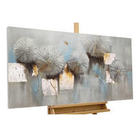 ÖLGEMÄLDE 120/60 cm - Weiß, Holz/Textil (1.86/60cm) - KUNSTLOFT