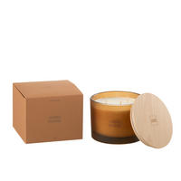 DUFTKERZE ACCORDS ESSENTIALS - Dunkelorange - 28 Std. - Dunkelorange, Paraffin (11.5/10cm) - J-Line