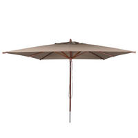 SONNENSCHIRM C57B taupe - Taupe, Holz (300/300cm) - MCW