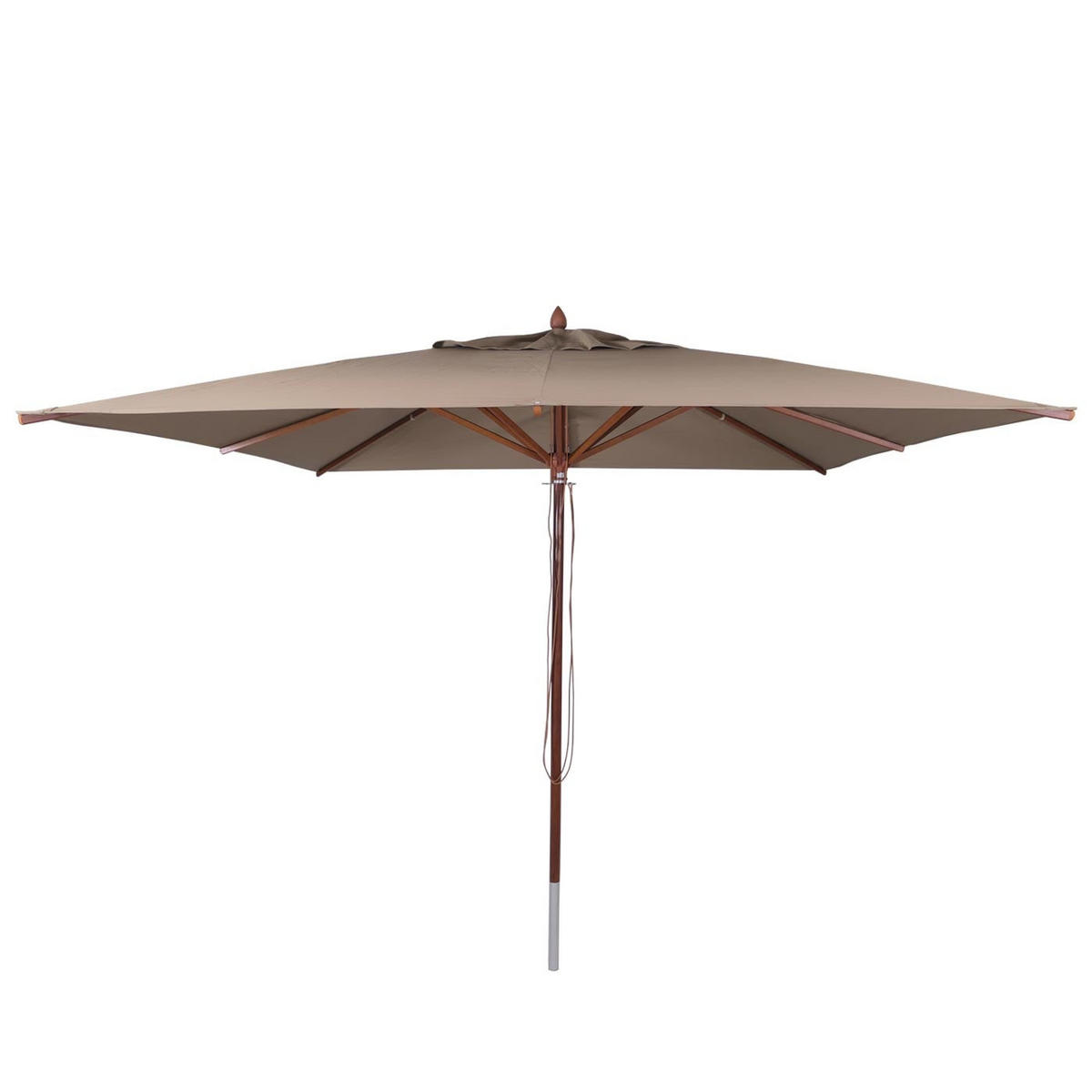 SONNENSCHIRM C57B taupe - Taupe, Holz (300/300cm) - MCW