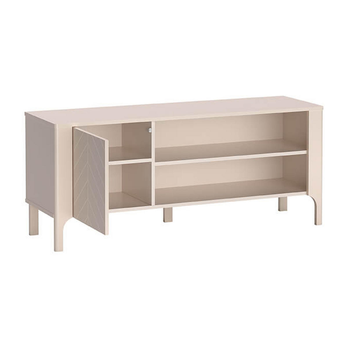 TV-LOWBOARD Malumi MM-6 135 x 57 x 40,5 cm Kaschmir - Kaschmir, Holzwerkstoff/Metall (135/57/40.5cm) - Koseto