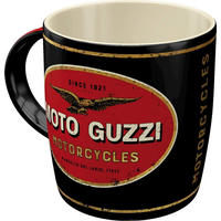 KAFFEETASSE 330 ml Moto Guzzi Moto Guzzi Logo Motorcycles - Multicolor, Keramik (0.33L) - Nostalgic-Art