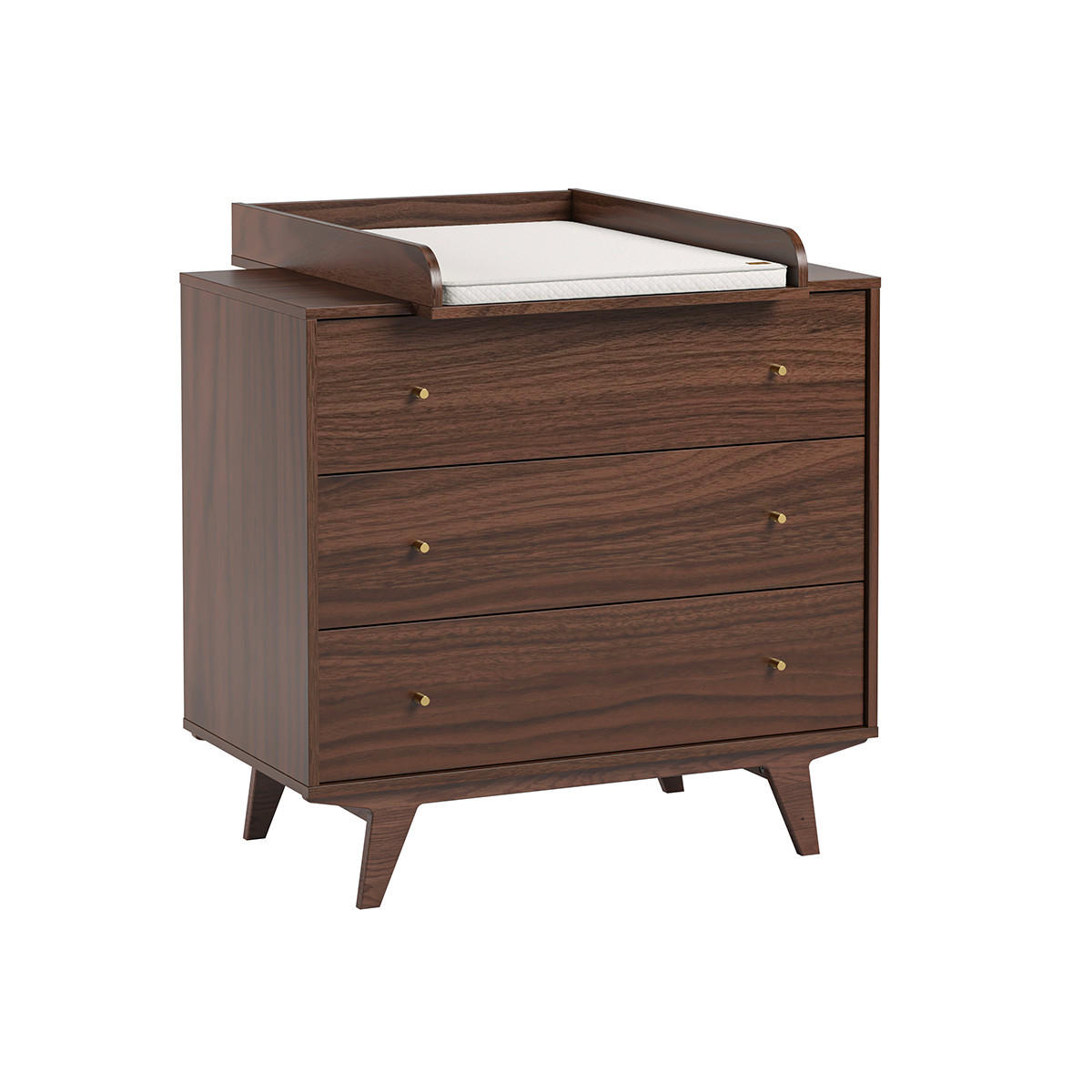 SOBA ZA BEBE 3-dijelni Srednja Drvo - smeđa, drvni materijal (144/90/75cm) - Petits-meubles