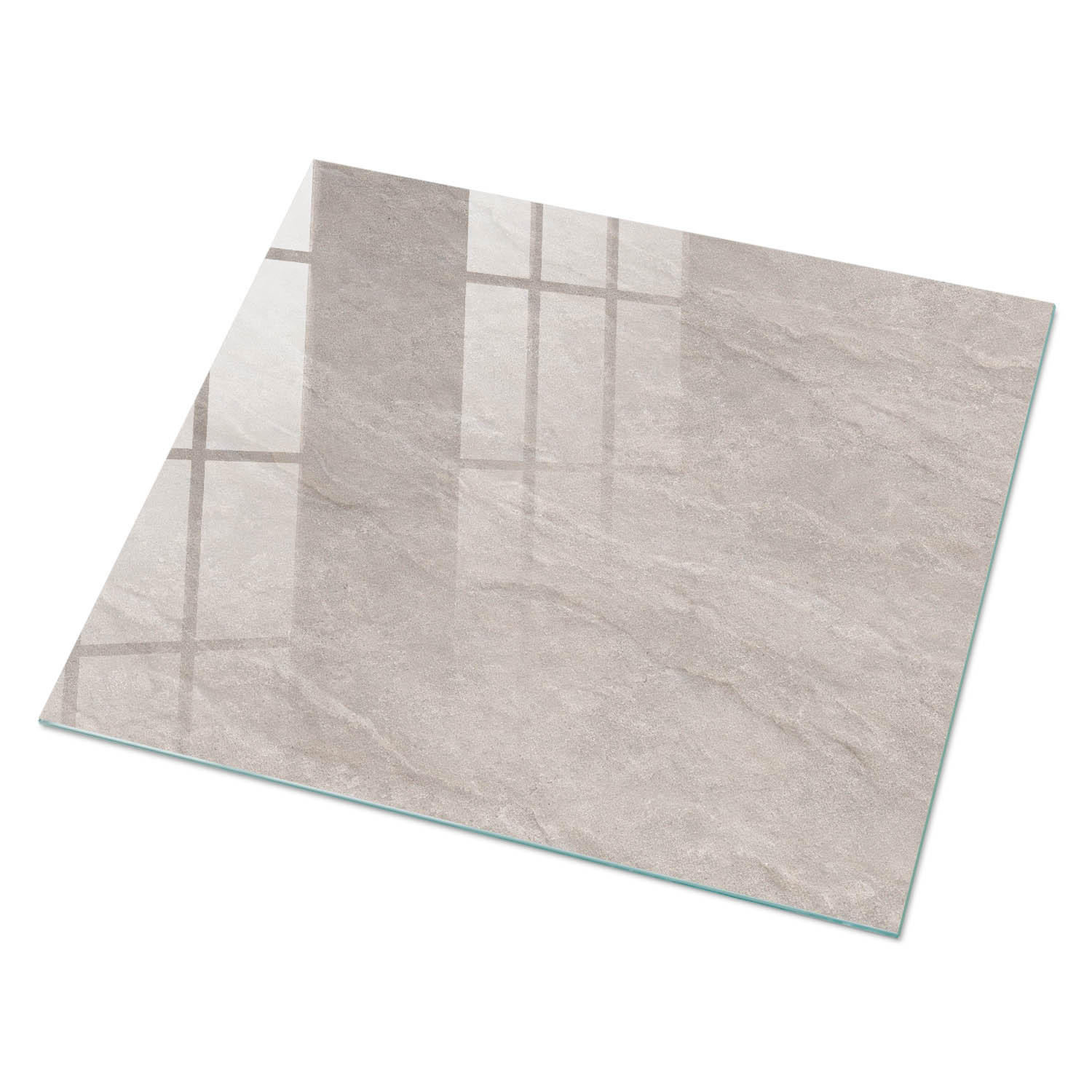 ArtPrintCave Glasplatte Grau 80x60x0.4 cm