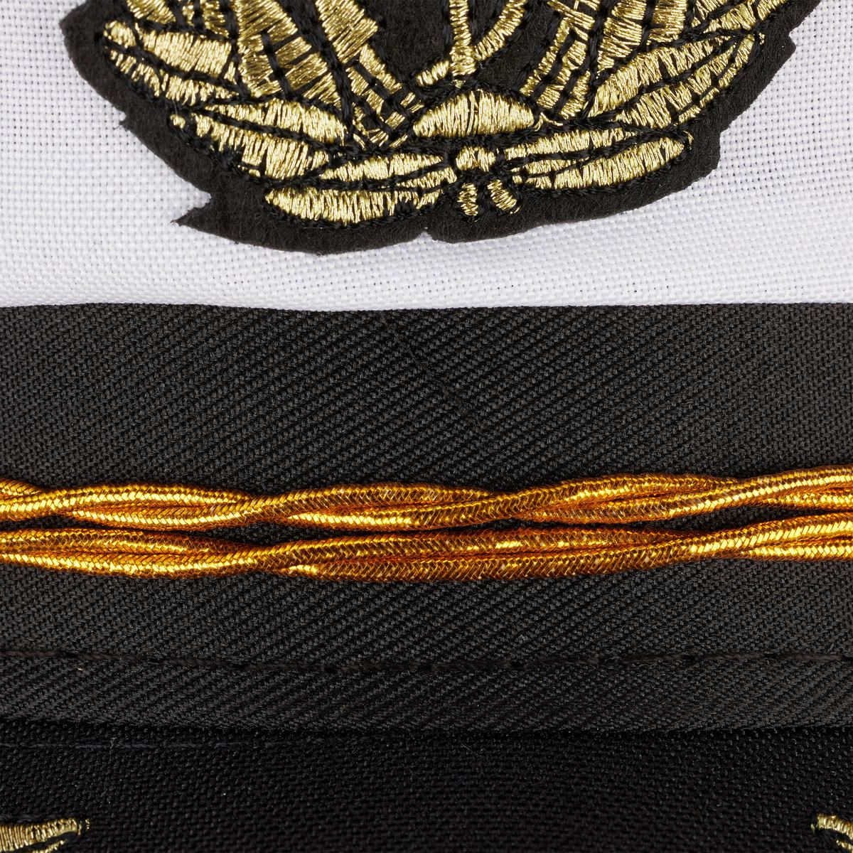 KAPITÄNSMÜTZE - Multicolor, Textil (24/12/26cm) - Relaxdays