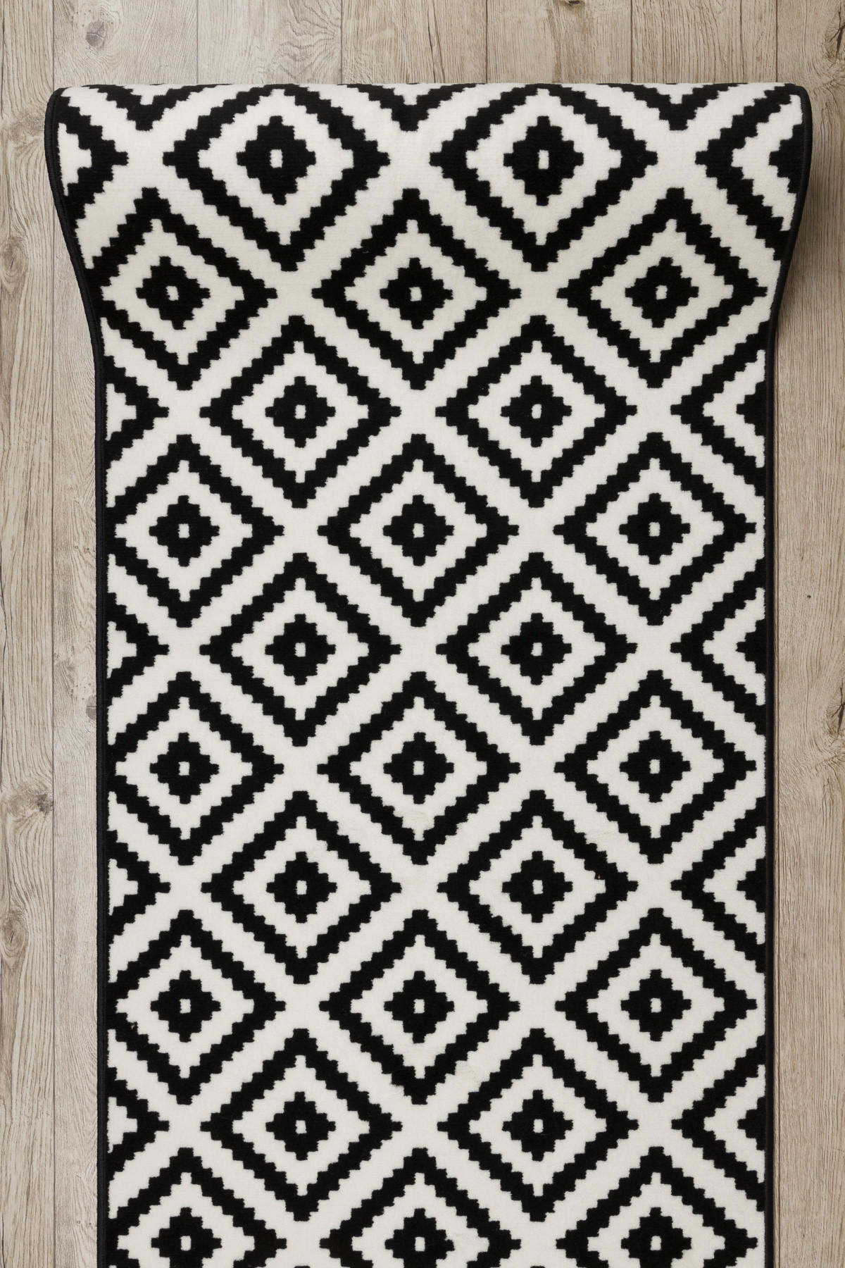LÄUFER BCF MORAD 60/770 cm - Schwarz, Textil (60/770cm) - rugsX