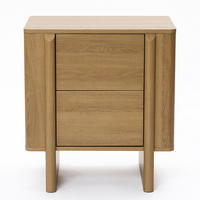 NACHTTISCH Modern im Nordischen Stil,Eichenfarben, Holz-Optik Eiche | B55 x T40 x H60 cm - Eichefarben, Holz (55/60/40cm) - Hometopia