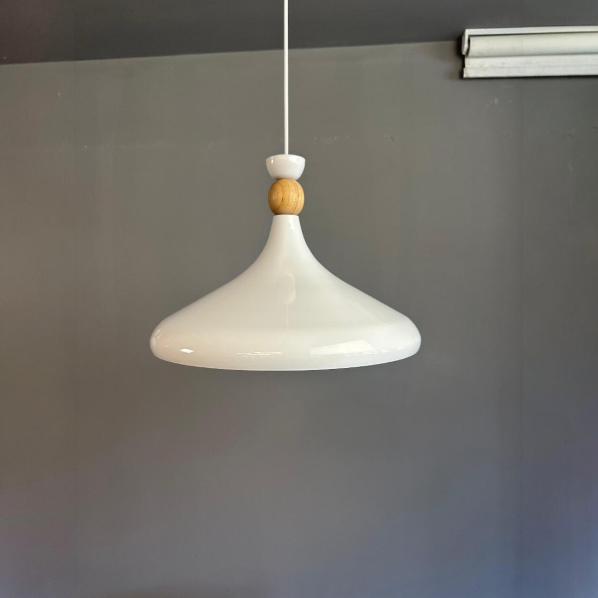 PENDELLEUCHTE ASChampion - Messingfarben/Weiß, Metall (35/35/28cm) - Bamyum
