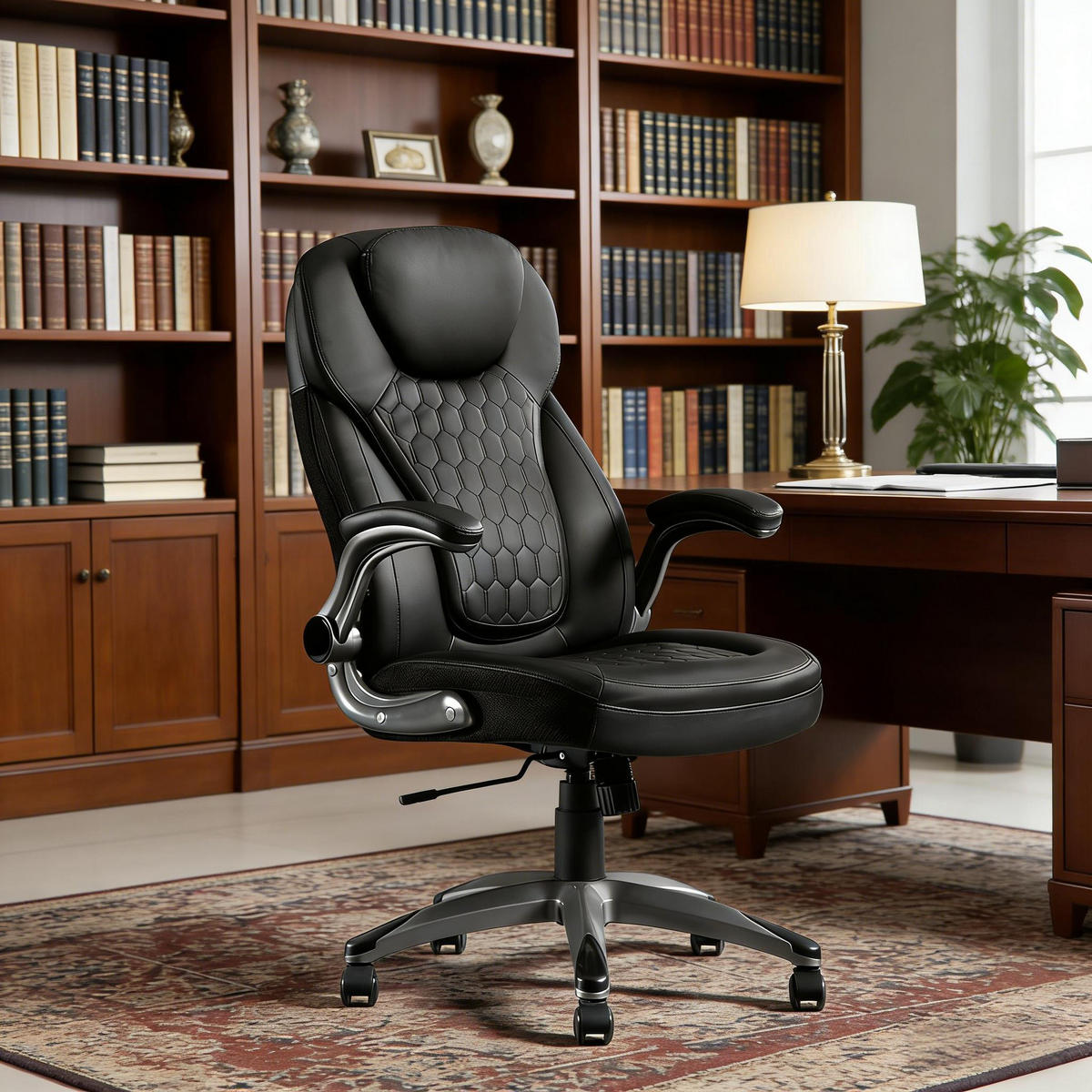 CHEFSTUHL Schwarz 73/67,5/120 cm - Schwarz, Metall (73/120/67.5cm) - PANGIVO