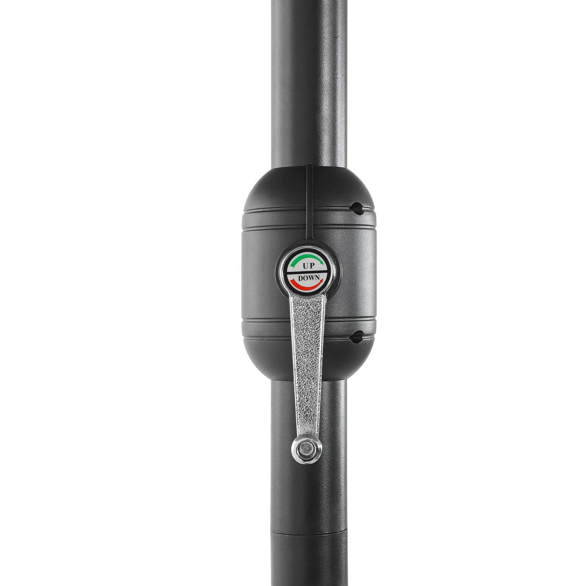 SONNENSCHIRM - Taupe, Textil (270/460cm) - Hansiro