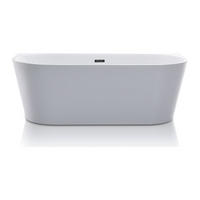 VORWANDBADEWANNE - 1 Person - acryl - weiß Divina - Weiß, Kunststoff (180/58/75cm) - Vente-Unique