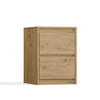 NACHTTISCH KARO K2 - EICHE ARTISAN - Eiche Artisan, Holzwerkstoff (40/55/43cm) - CDF