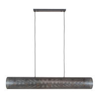 HÄNGELEUCHTE Tube Schwarz 20/145/ 150 cm - Schwarz, Metall (20/145/150cm) - Hoyz Collection