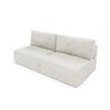 SCHLAFSOFA Natalia Xs - Creme, Holzwerkstoff/Textil (216/85/105cm) - Fun Möbel