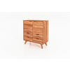 KOMMODE HOCH GREG Kernbuche - Kernbuche, Holz (90/92/40cm) - byoak