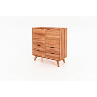 KOMMODE HOCH GREG Kernbuche - Kernbuche, Holz (90/92/40cm) - byoak