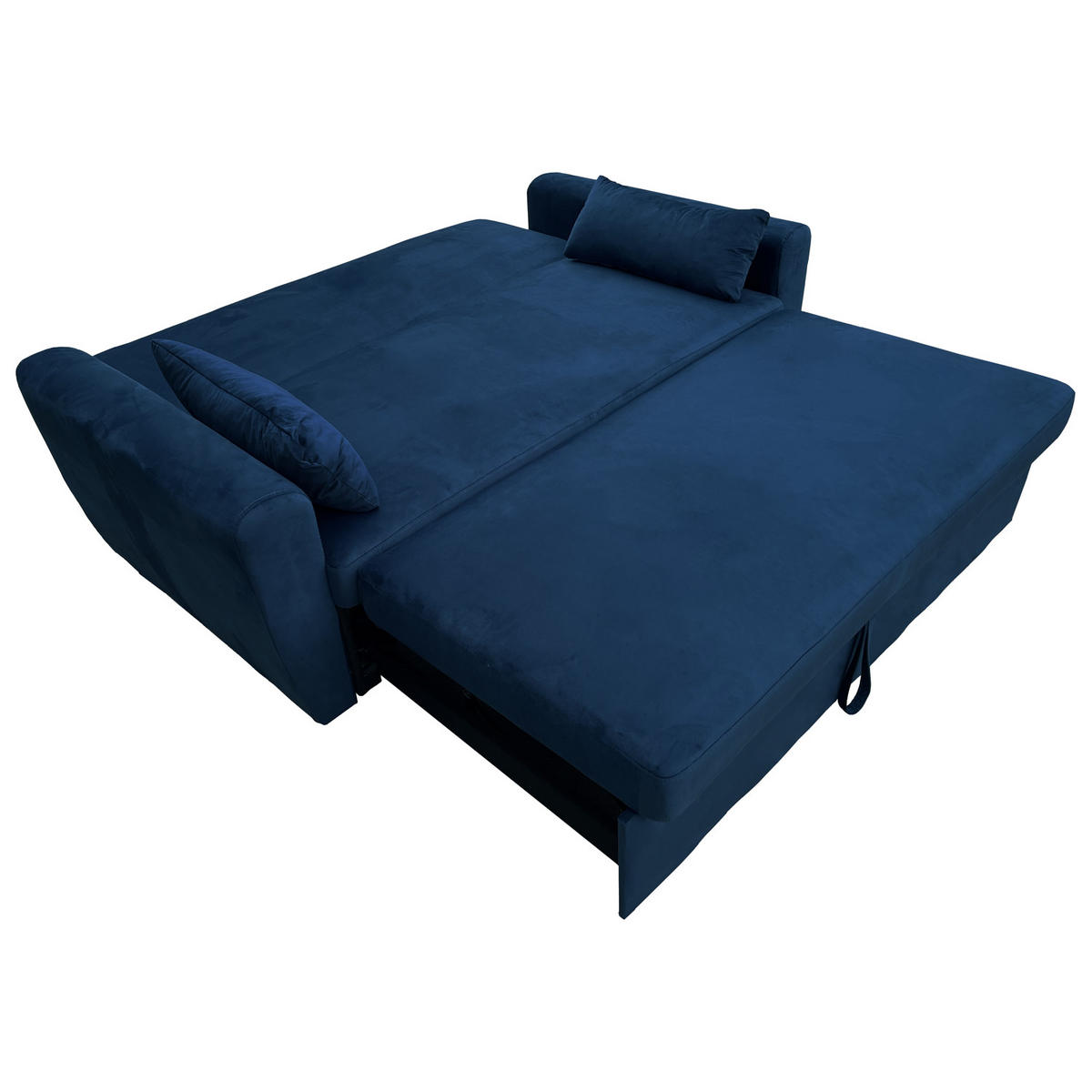 SOFA MATT Blau 2 Plätze - Blau, Textil (93/85/169cm) - Happy Garden
