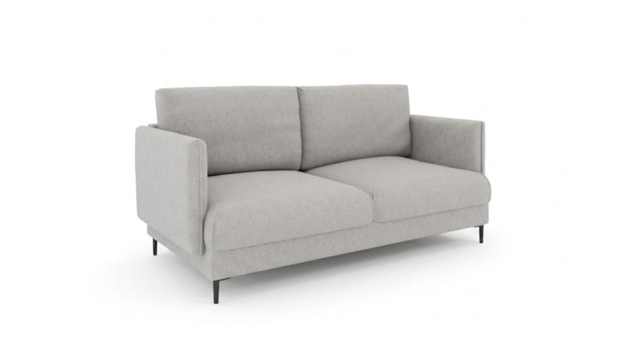 Fun Möbel Sofa Grau 196x95x95 cm