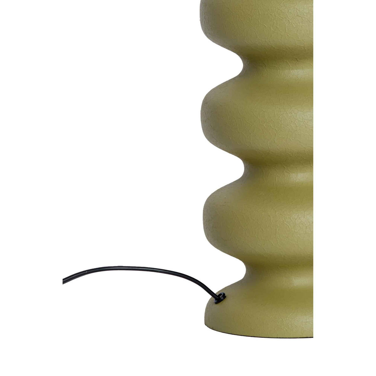 LAMPENFUSS Soroca Grün 15/15/42 cm - Grün, Metall (15/15/42cm) - Light & Living