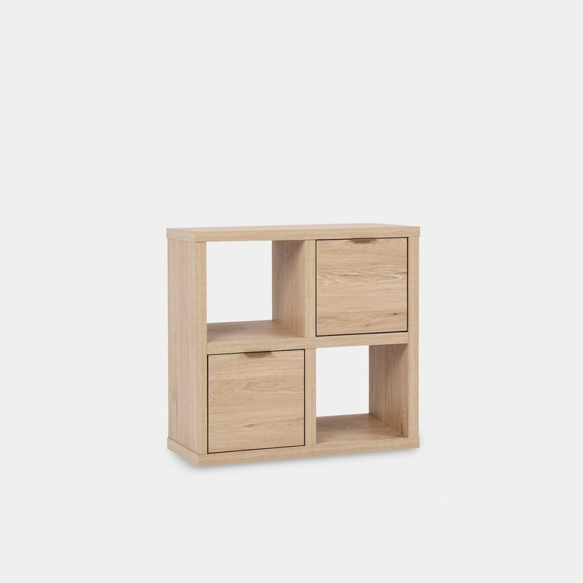 KOMMODE Aleni Natürlich 70 cm x 70 cm - Naturfarben, Holzwerkstoff (70/70/32cm) - Klast Home