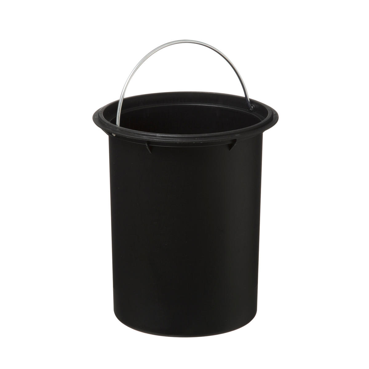 KOSMETIKEIMER mit Bambusdeckel Modern 3 l 17/17/24 cm - Grün, Metall (17/24/17cm) - 5five Simply Smart