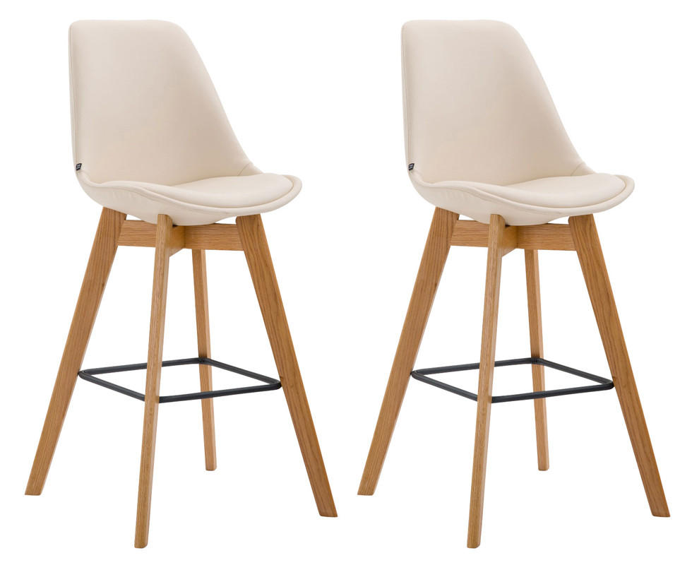 Deluke Barhocker Creme 48x112x56 cm